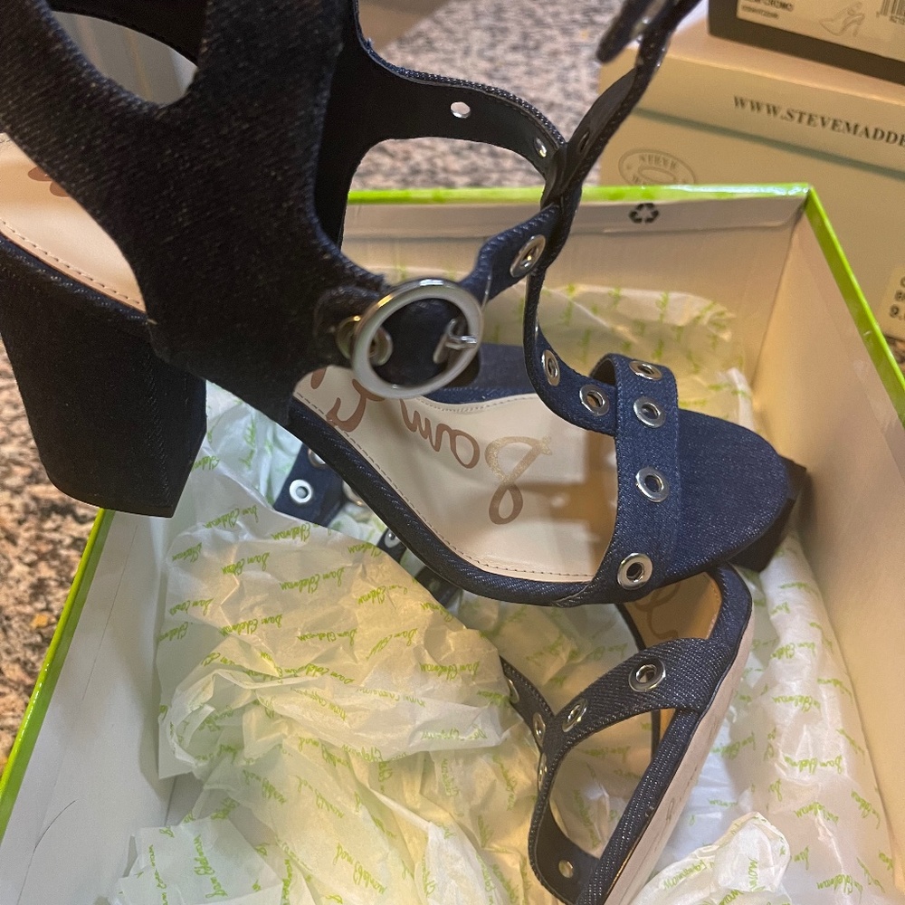 Sam Edelman Denim Sandals